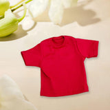 Maxbell 1/6 Scale Figure Doll Clothes T-shirt for 12 inch Male Female Action Figures Red