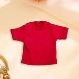 Maxbell 1/6 Scale Figure Doll Clothes T-shirt for 12 inch Male Female Action Figures Red