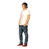 Maxbell 1/64 Scale People Figure Trendy Hand Painted for DIY Scene Diorama Dollhouse white