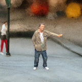 Maxbell 1:64 Standing Boy Model Resin for Micro Landscapes Diorama Photography Props khaki