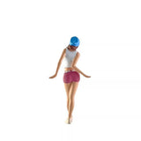 Maxbell 2Pcs 1/64 Man and Woman Figures Props A Couple for DIY Scene Micro Landscape