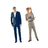 Maxbell 1/64 Woman and Man Figures Layout DIY Projects Crafts Hand Painted Figurines