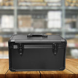 Maxbell Aluminum Alloy Tool Case Portable Display Case Hard Case for Equipment Tools L