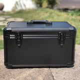 Maxbell Aluminum Alloy Tool Case Portable Display Case Hard Case for Equipment Tools L