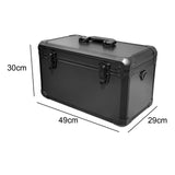 Maxbell Aluminum Alloy Tool Case Portable Display Case Hard Case for Equipment Tools L