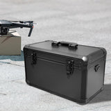 Maxbell Aluminum Alloy Tool Case Portable Display Case Hard Case for Equipment Tools L