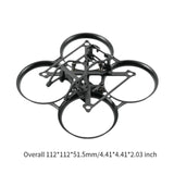 Maxbell Brushless Whoop Frame DIY Parts for 1.7" Quadcopters PA12 Thickened Material with bracket