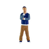 Maxbell 2 Pieces 1:64 Graffiti Boy Desk Decoration DIY Crafts for DIY Scene Ornament