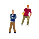 Maxbell 2 Pieces 1:64 Graffiti Boy Desk Decoration DIY Crafts for DIY Scene Ornament