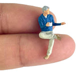 Maxbell 2x 1:64 Dating Boys Girls Model DIY Crafts for Diorama Miniature Scene Decor
