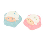 Maxbell Crafts Cartoon Stars Dollhouse Decor Fairy Garden Party Favors Glow at Night Blue