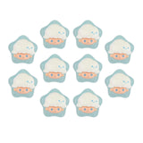 Maxbell Crafts Cartoon Stars Dollhouse Decor Fairy Garden Party Favors Glow at Night Blue