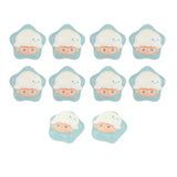 Maxbell Crafts Cartoon Stars Dollhouse Decor Fairy Garden Party Favors Glow at Night Blue