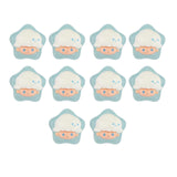 Maxbell Crafts Cartoon Stars Dollhouse Decor Fairy Garden Party Favors Glow at Night Blue