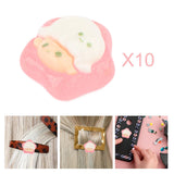 Maxbell Crafts Cartoon Stars Dollhouse Decor Fairy Garden Party Favors Glow at Night Pink