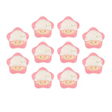 Maxbell Crafts Cartoon Stars Dollhouse Decor Fairy Garden Party Favors Glow at Night Pink