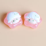 Maxbell Crafts Cartoon Stars Dollhouse Decor Fairy Garden Party Favors Glow at Night Pink