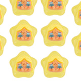 Maxbell 10x Resin Handicraft Star Glow at Night Collectable DIY Crafts Mini Figurine Yellow