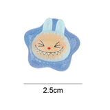 Maxbell 10x Resin Handicraft Star Glow at Night Collectable DIY Crafts Mini Figurine Blue