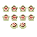 Maxbell 10x Resin Handicraft Star Glow at Night Collectable DIY Crafts Mini Figurine Green