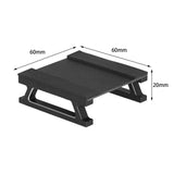 Maxbell RC Car Work Stand Multifunctional Model Repair Station for 1/28 Scale RC Car Black