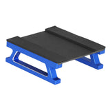 Maxbell RC Car Work Stand Multifunctional Model Repair Station for 1/28 Scale RC Car Blue