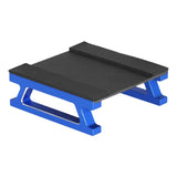 Maxbell RC Car Work Stand Multifunctional Model Repair Station for 1/28 Scale RC Car Blue