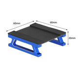 Maxbell RC Car Work Stand Multifunctional Model Repair Station for 1/28 Scale RC Car Blue