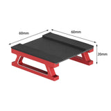Maxbell RC Car Work Stand Multifunctional Model Repair Station for 1/28 Scale RC Car Red