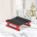 Maxbell RC Car Work Stand Multifunctional Model Repair Station for 1/28 Scale RC Car Red