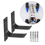Maxbell RC Model Car Storage Rack for 1/18 1/16 1/10 1/8 1/5 Vehicles Aircraft Model Black