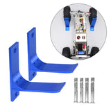 Maxbell RC Model Car Storage Rack for 1/18 1/16 1/10 1/8 1/5 Vehicles Aircraft Model Blue