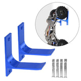 Maxbell RC Model Car Storage Rack for 1/18 1/16 1/10 1/8 1/5 Vehicles Aircraft Model Blue