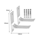 Maxbell RC Model Car Storage Rack for 1/18 1/16 1/10 1/8 1/5 Vehicles Aircraft Model Silver