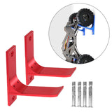 Maxbell RC Model Car Storage Rack for 1/18 1/16 1/10 1/8 1/5 Vehicles Aircraft Model Red
