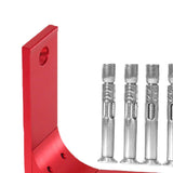 Maxbell RC Model Car Storage Rack for 1/18 1/16 1/10 1/8 1/5 Vehicles Aircraft Model Red