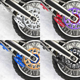 Maxbell 1/4 RC Motorcycle Chain Attachment Parts Sturdy 36T Rear Gear for Motorcycle purple