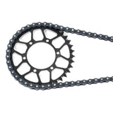 Maxbell 1/4 RC Motorcycle Chain Attachment Parts Sturdy 36T Rear Gear for Motorcycle black