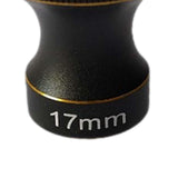 Maxbell 17mm Hex Adapter Wheel Wrench Wheel Nuts Wrench for Car Vehicles Accessories Argent