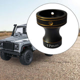 Maxbell 17mm Hex Adapter Wheel Wrench Wheel Nuts Wrench for Car Vehicles Accessories Argent