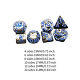 Maxbell Dice Set Handmade Dices Game Accessories for and Dragons Table Games
