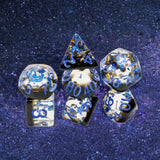 Maxbell Dice Set Handmade Dices Game Accessories for and Dragons Table Games