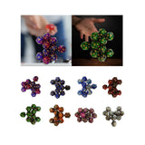 Maxbell 10Pcs Polyhedral Dices D20 Gaming Dices for KTV Role Playing Game Board Game Blue purple