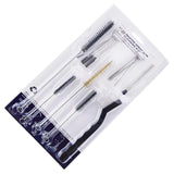 Maxbell 17x Airbrush Cleaning Kits Wash Tool Stainless Steel Brush Set for Nozzle