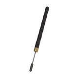Maxbell Edge Dye Pen Professional Portable DIY Leather Edge Pen Painting Accessories Black Silver