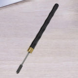 Maxbell Edge Dye Pen Professional Portable DIY Leather Edge Pen Painting Accessories Black Silver
