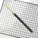 Maxbell Edge Dye Pen Professional Portable DIY Leather Edge Pen Painting Accessories Black Gold