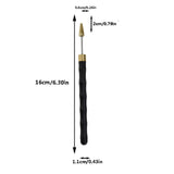 Maxbell Edge Dye Pen Professional Portable DIY Leather Edge Pen Painting Accessories Black Gold