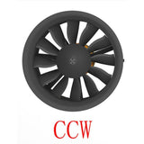 Maxbell 12 Blade Fan Propeller Tube RC Plane Part for Remote Control Model Aircraft 2300KV