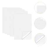 Maxbell 5Pcs Water Soluble Embroidery Stabilizer Blank Printable for Cushions Sewing